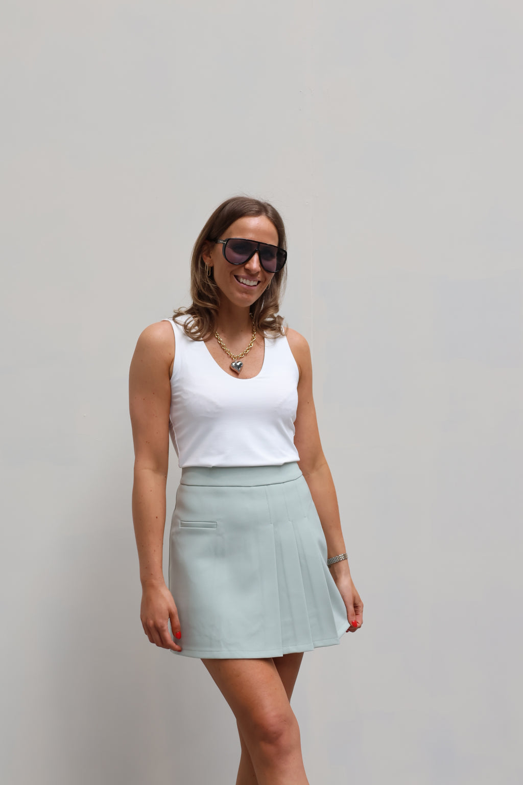 Elena rokje mintgroen