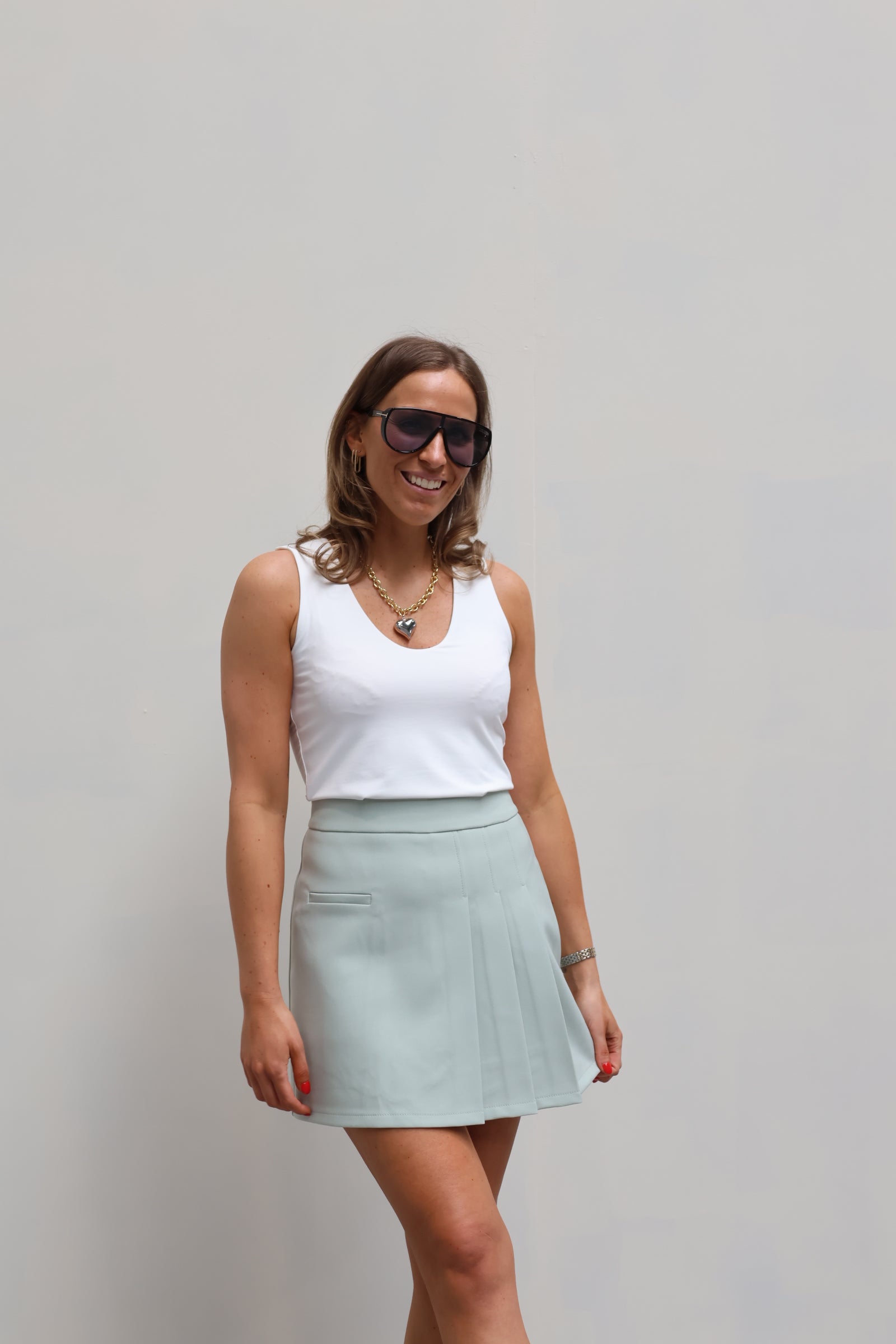 Elena rokje mintgroen