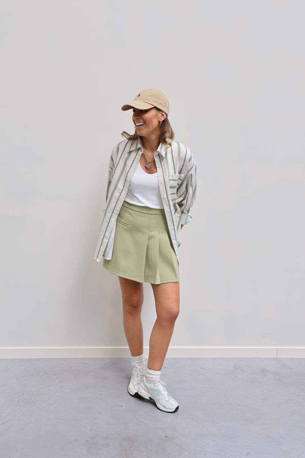 Elena rokje pistache