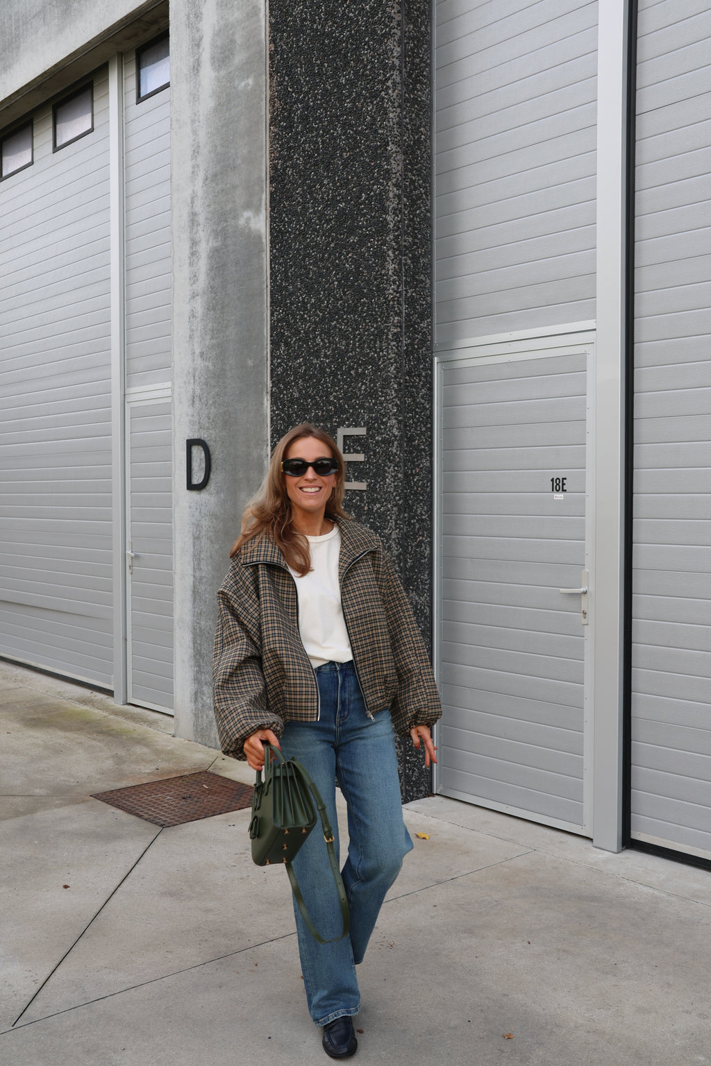 Boxy longsleeve crème