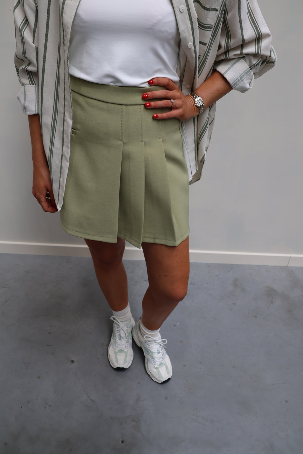 Elena rokje pistache