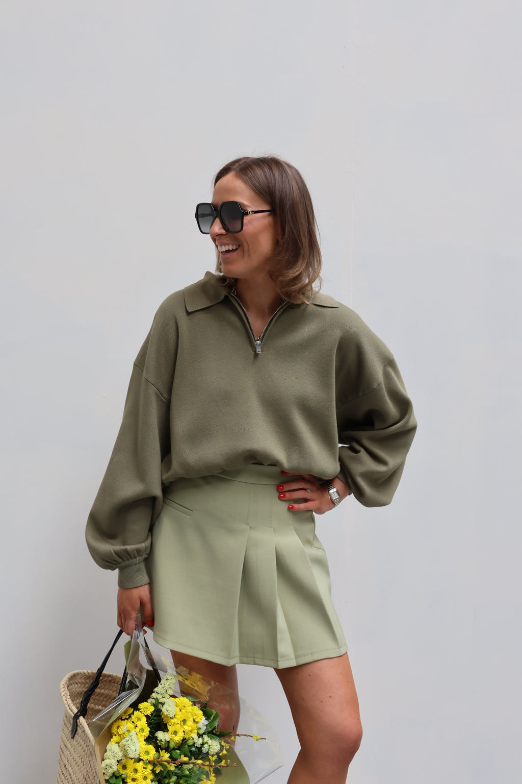 Elena rokje pistache