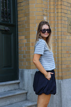 Ivy pofshortje marine