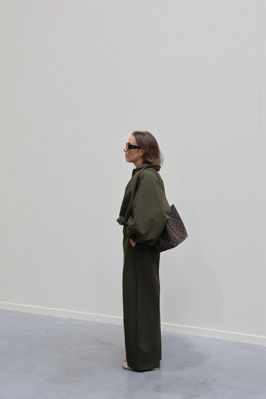 Veerle pantalon kaki