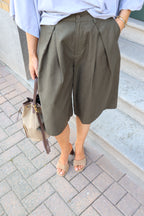 Eliza bermuda kaki