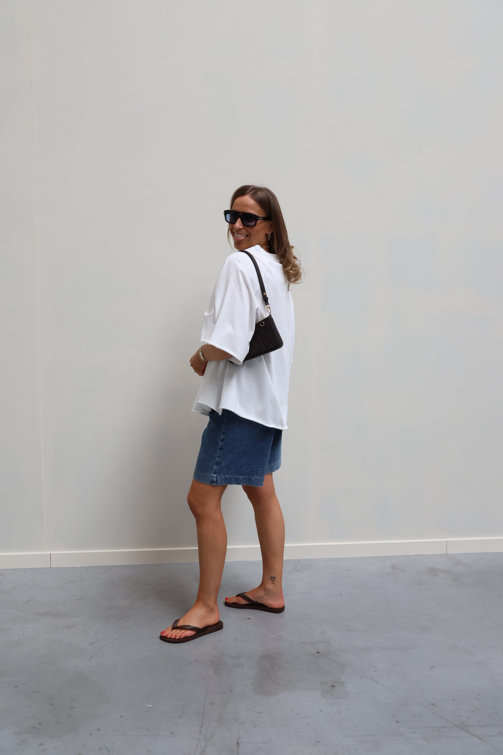 Cornelia bermuda denim blue