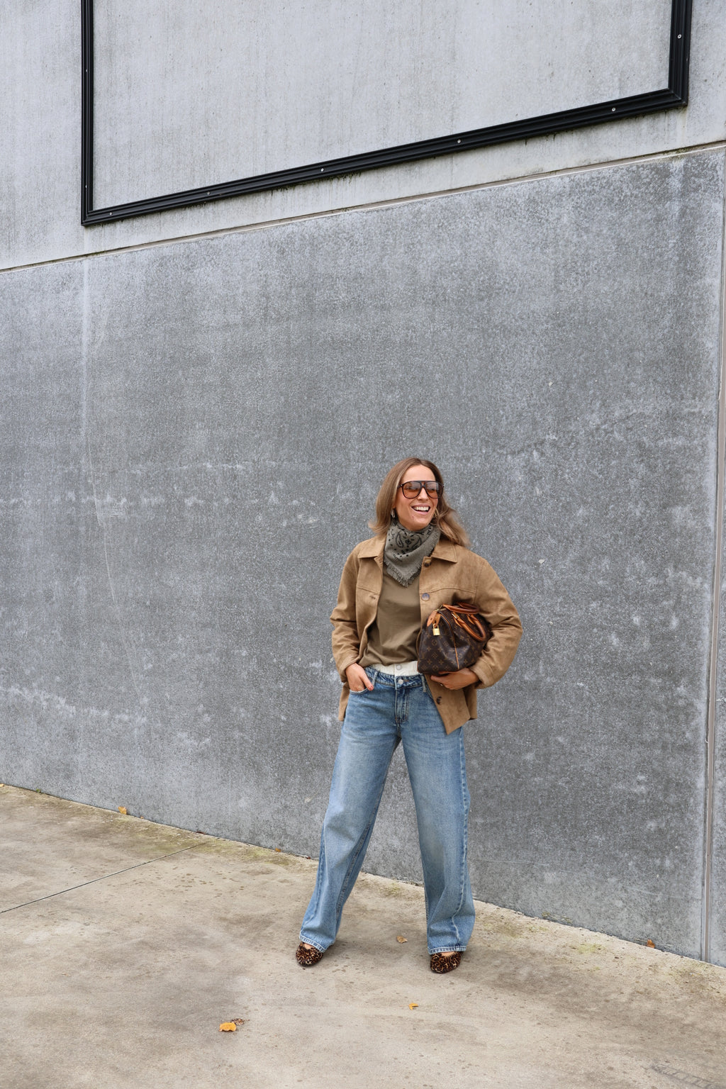 Bianca suède jasje camel