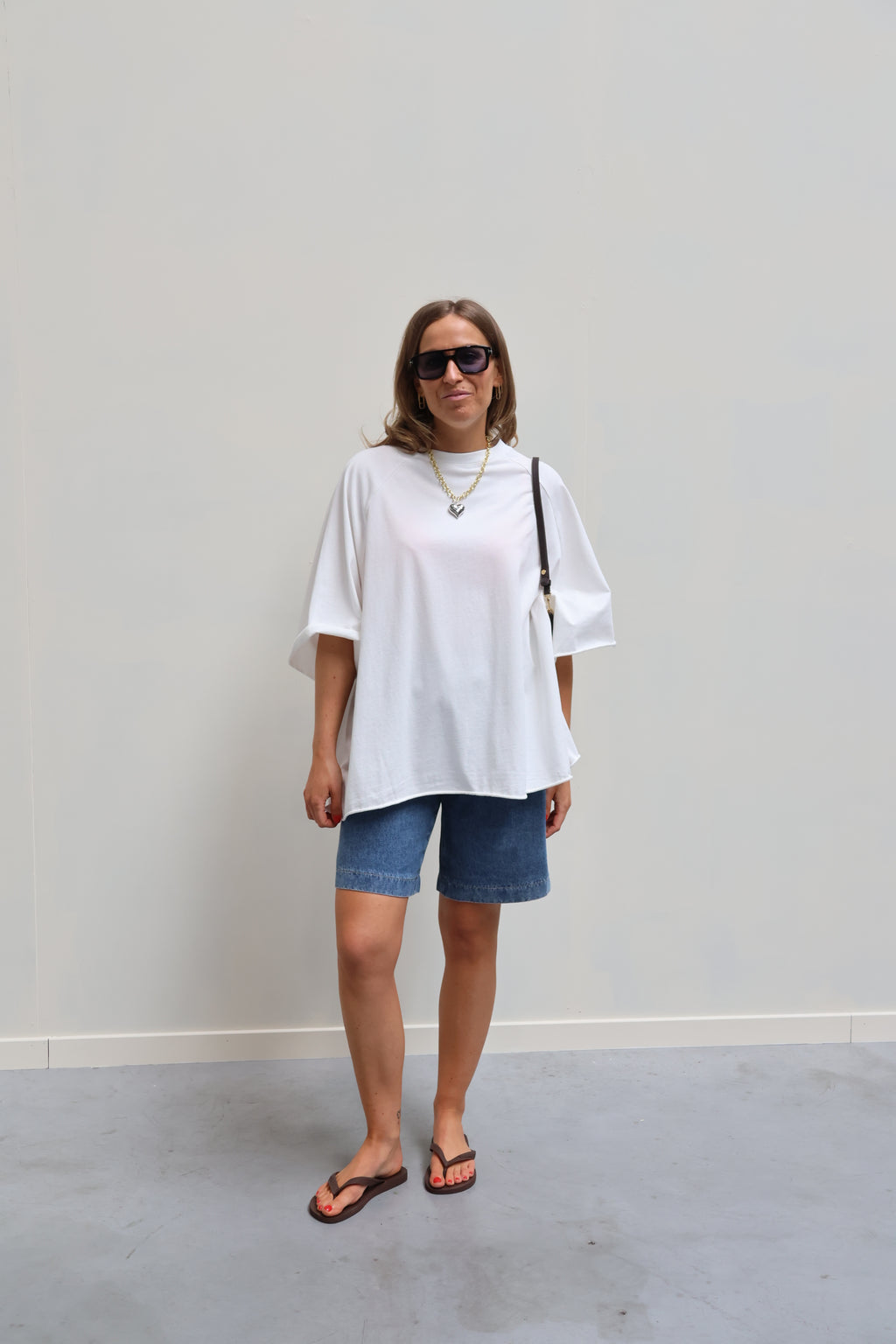 Gulia oversized T-shirt wit