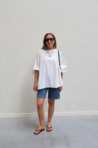 Gulia oversized T-shirt wit