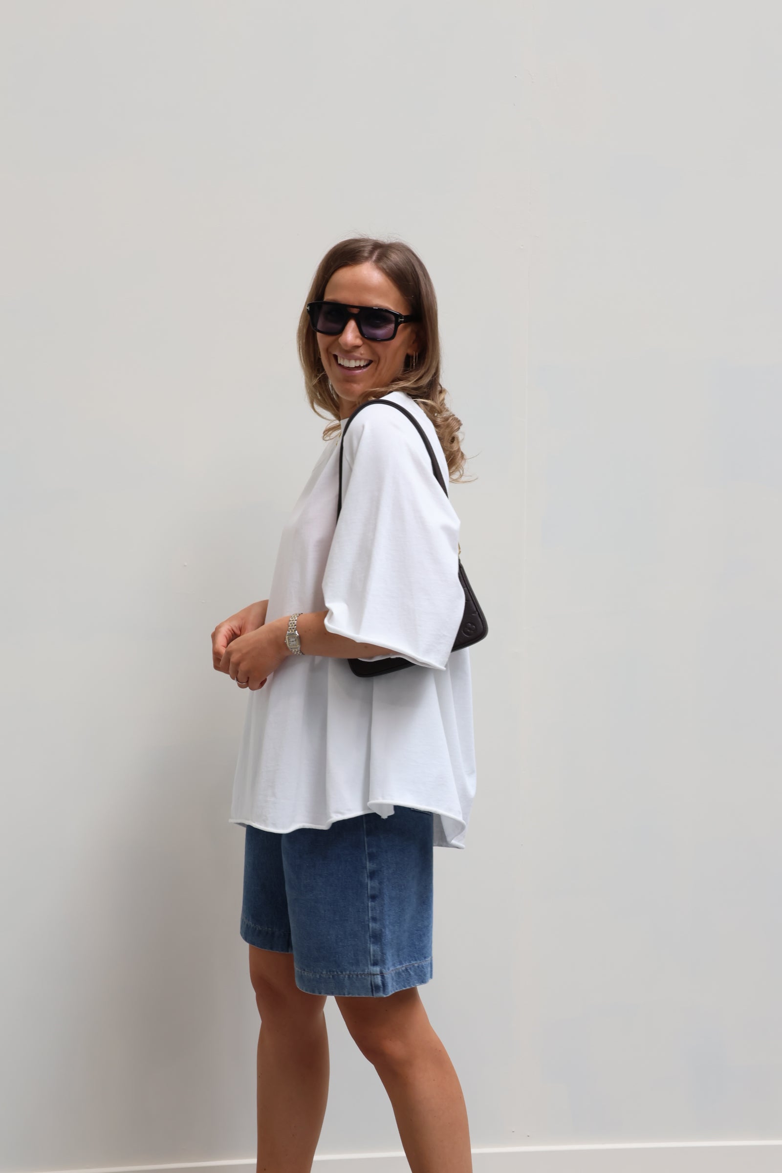 Gulia oversized T-shirt wit
