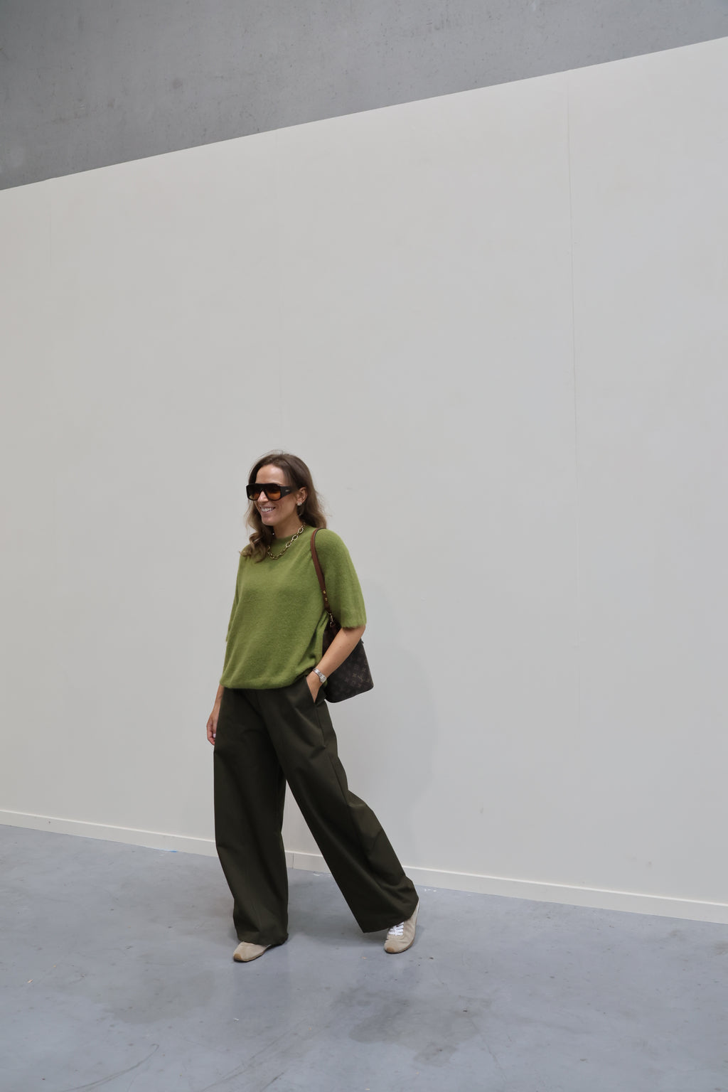 Veerle pantalon kaki