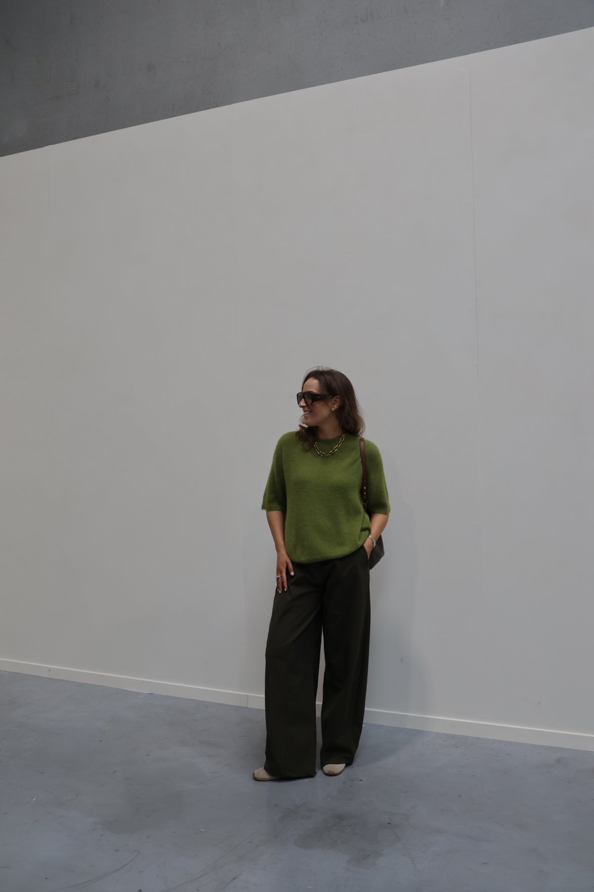 Veerle pantalon kaki