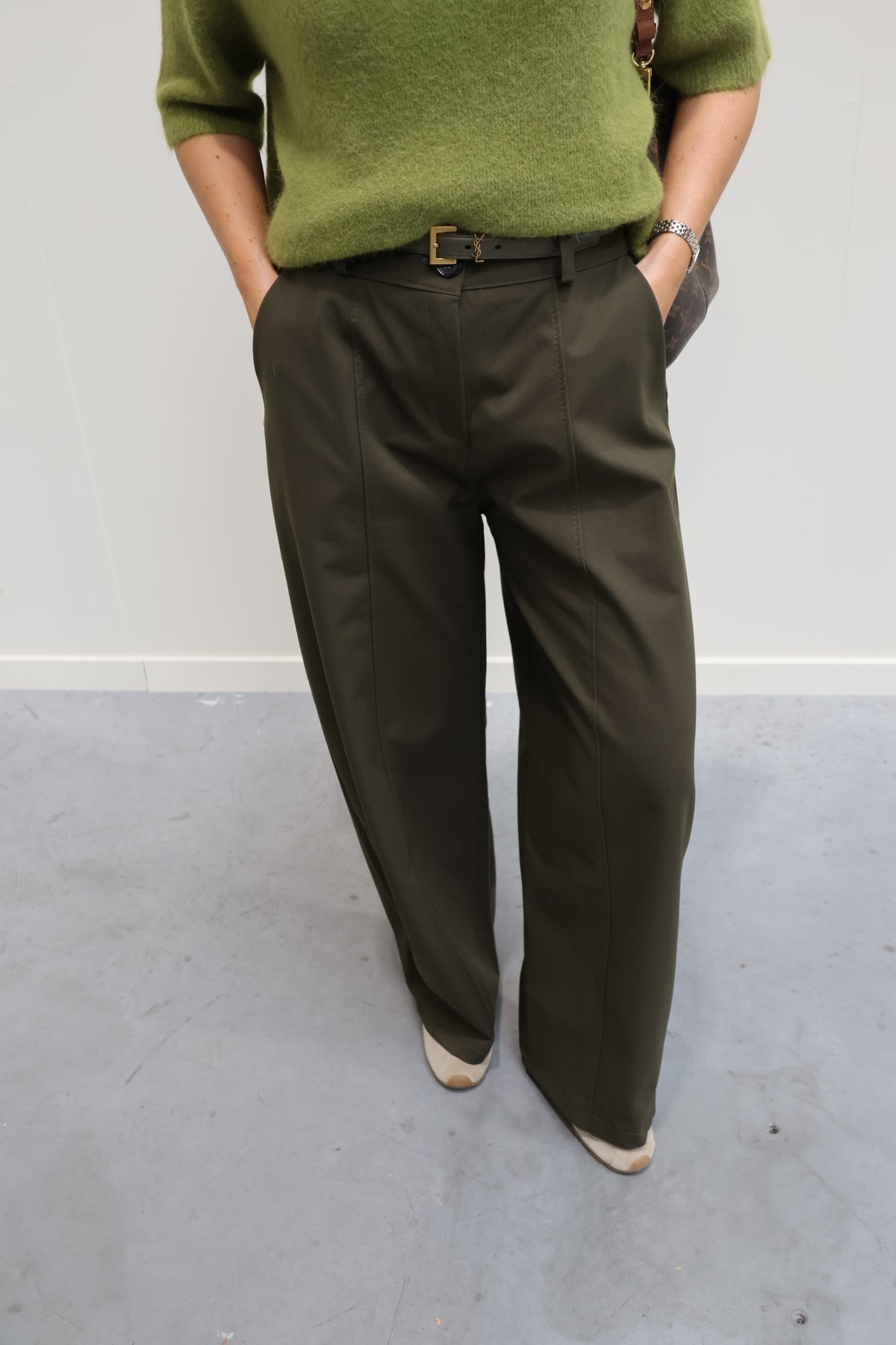 Veerle pantalon kaki