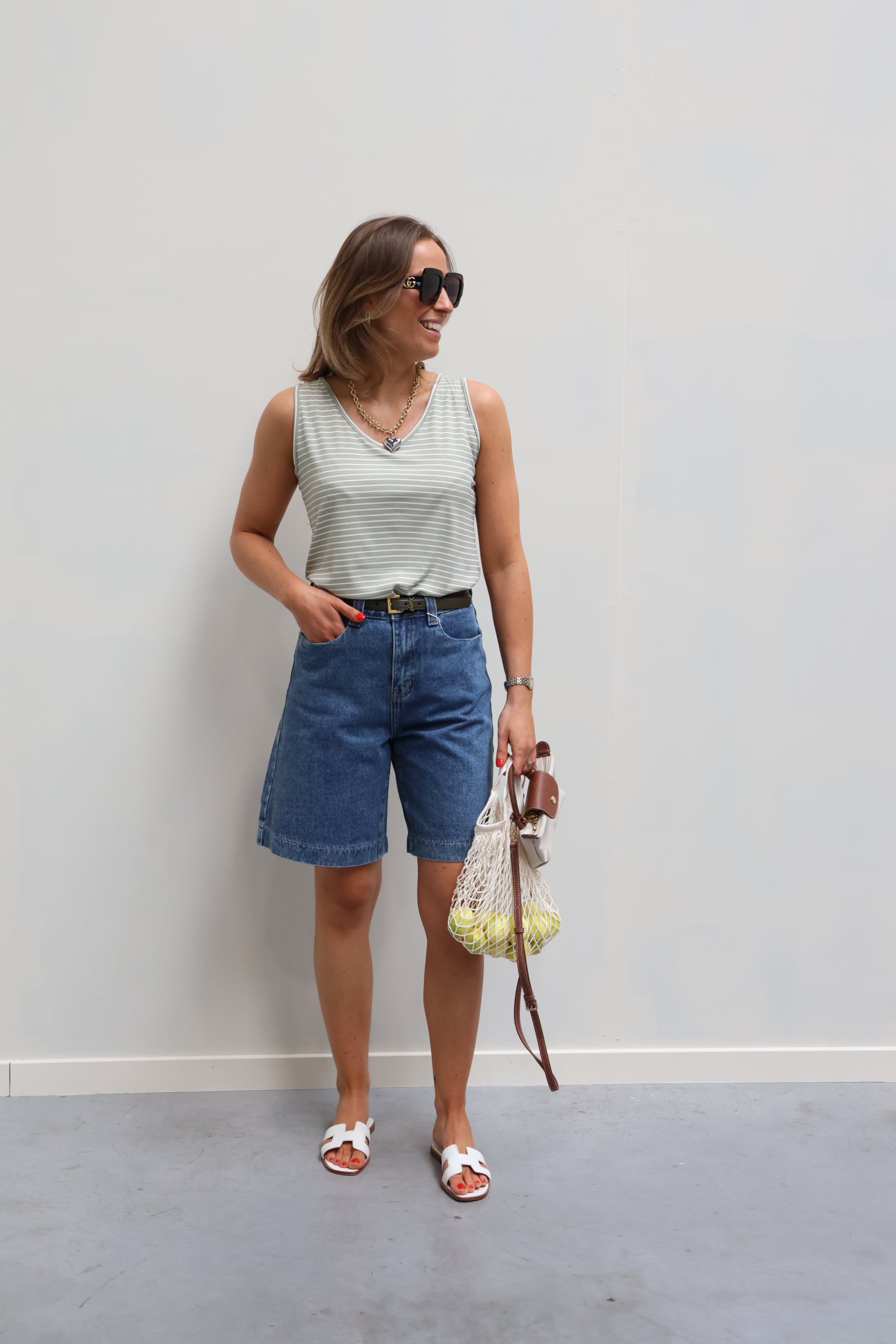 Martina gestreepte top