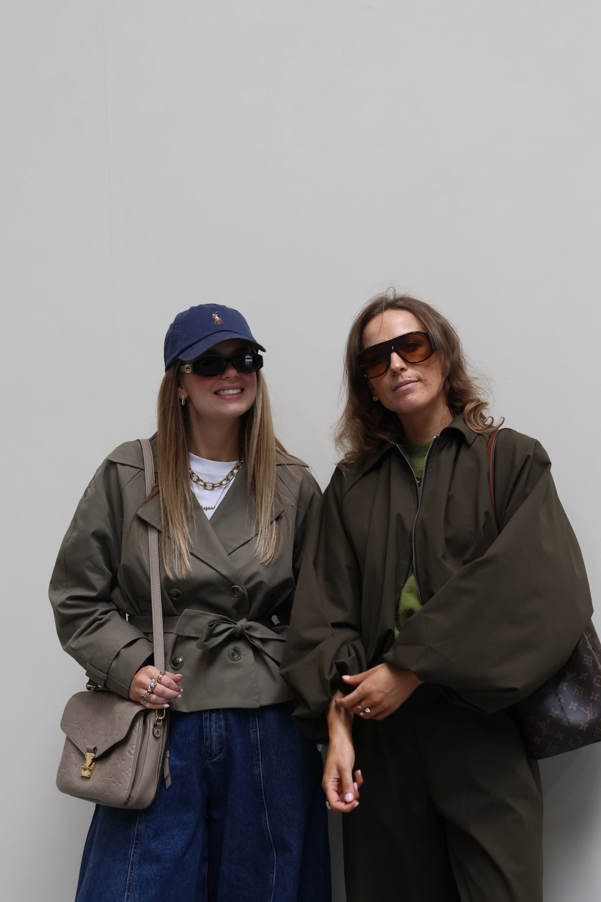 Billie korte trenchcoat kaki