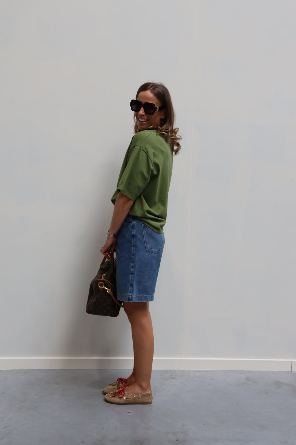 Cornelia bermuda denim blue