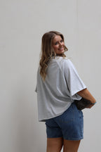 Femke bermuda dark denim