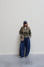 Billie korte trenchcoat kaki