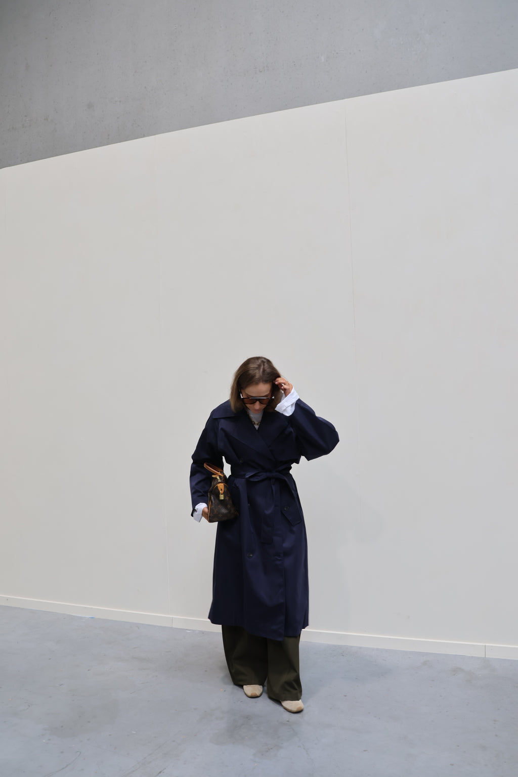 Faye trenchcoat marine