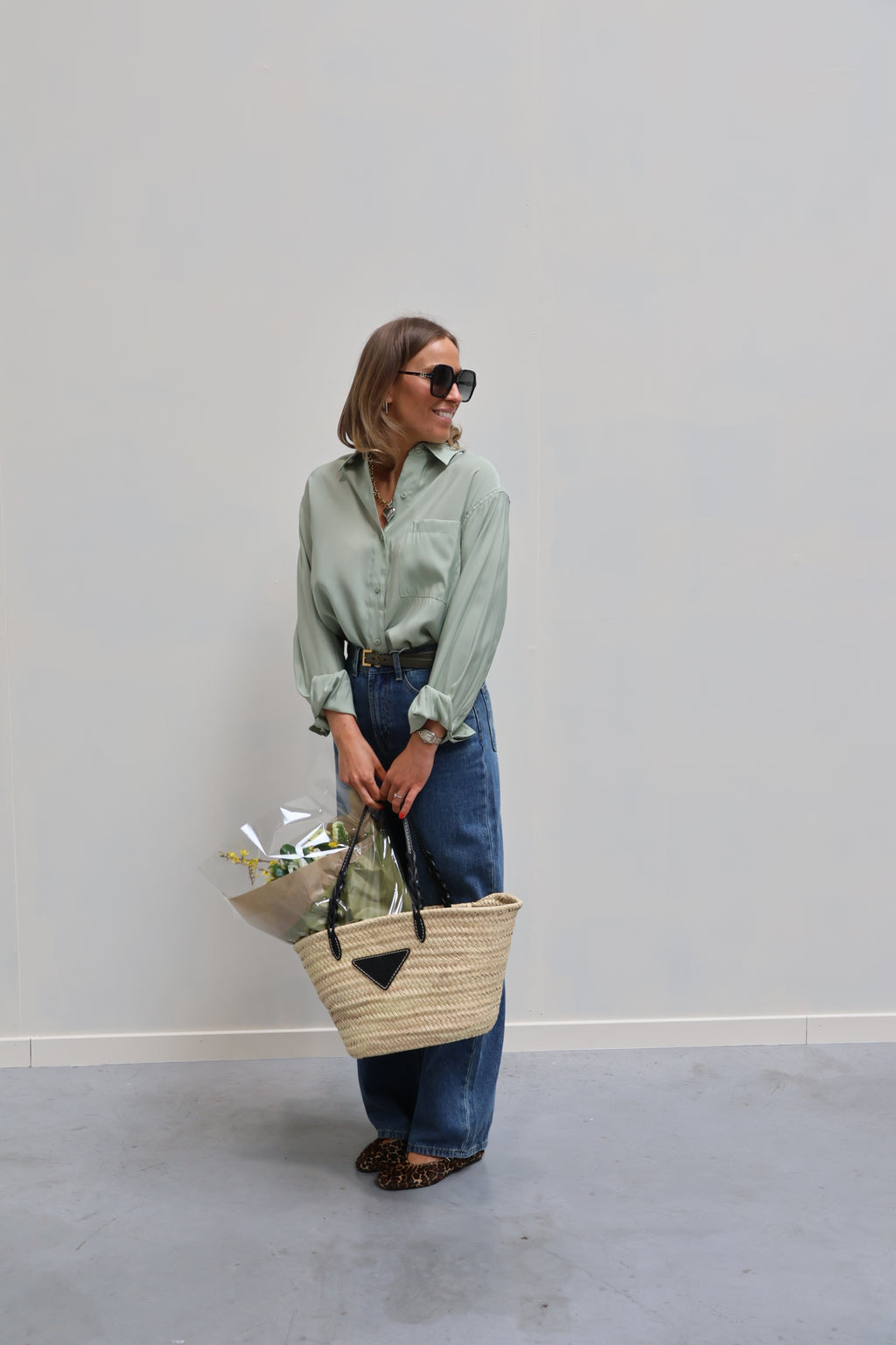 Veronica blouse pistache