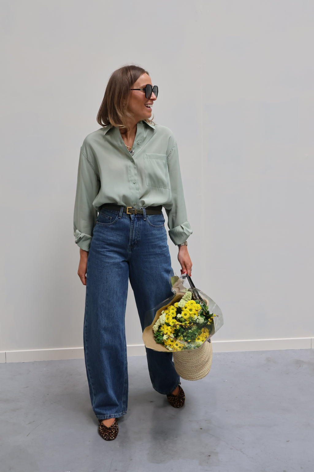 Veronica blouse pistache