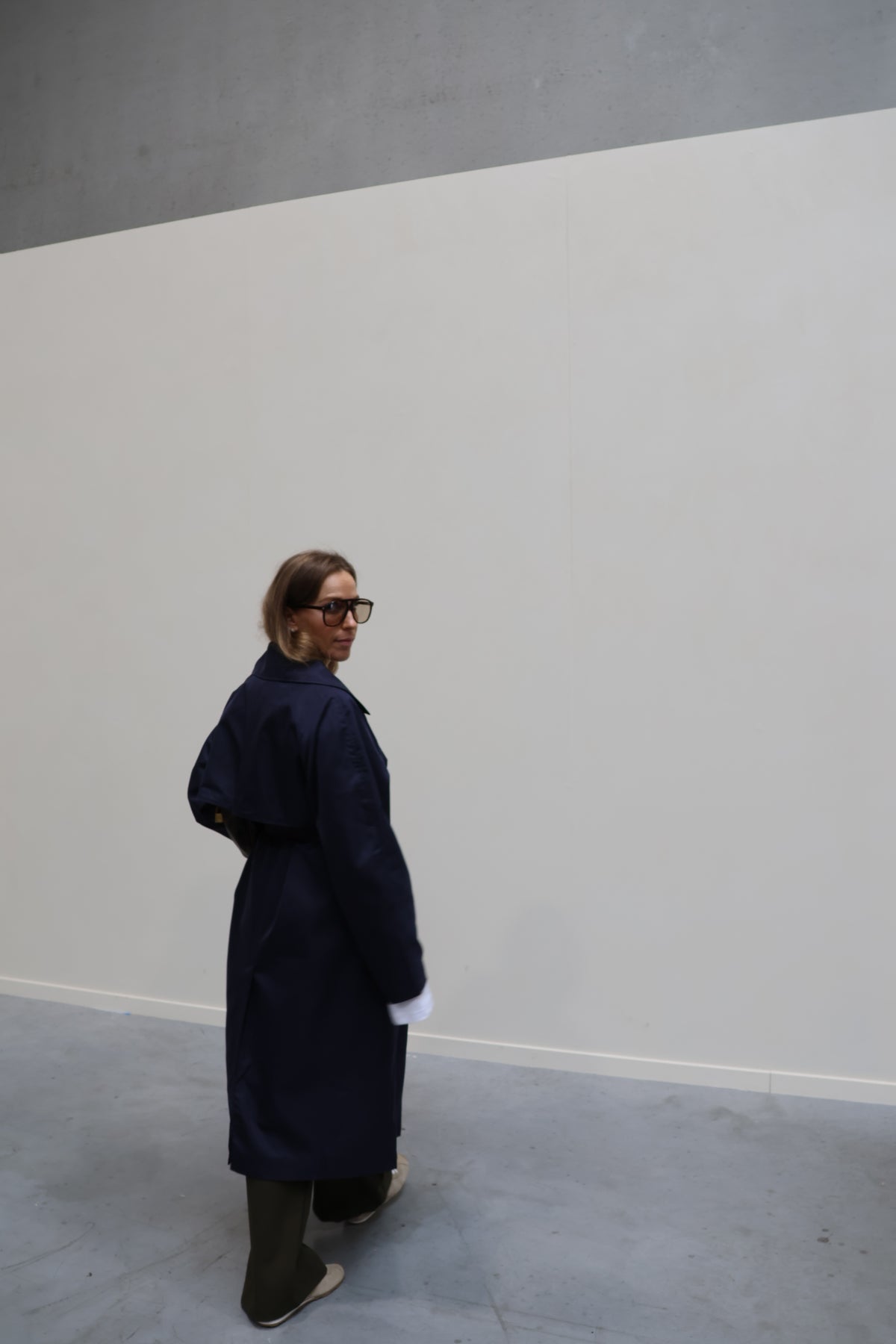 Faye trenchcoat marine