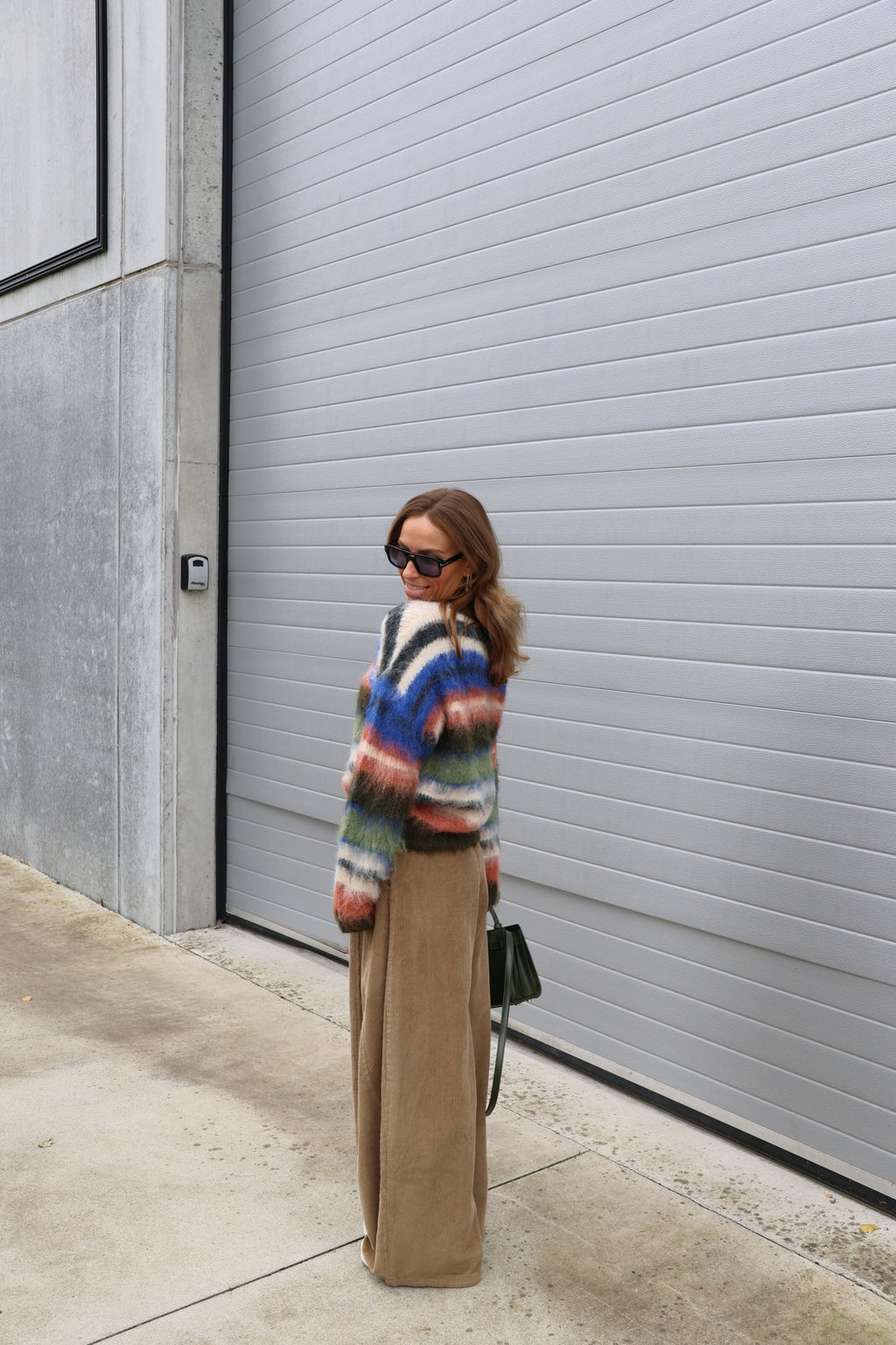 Jirka pantalon ribfluweel camel