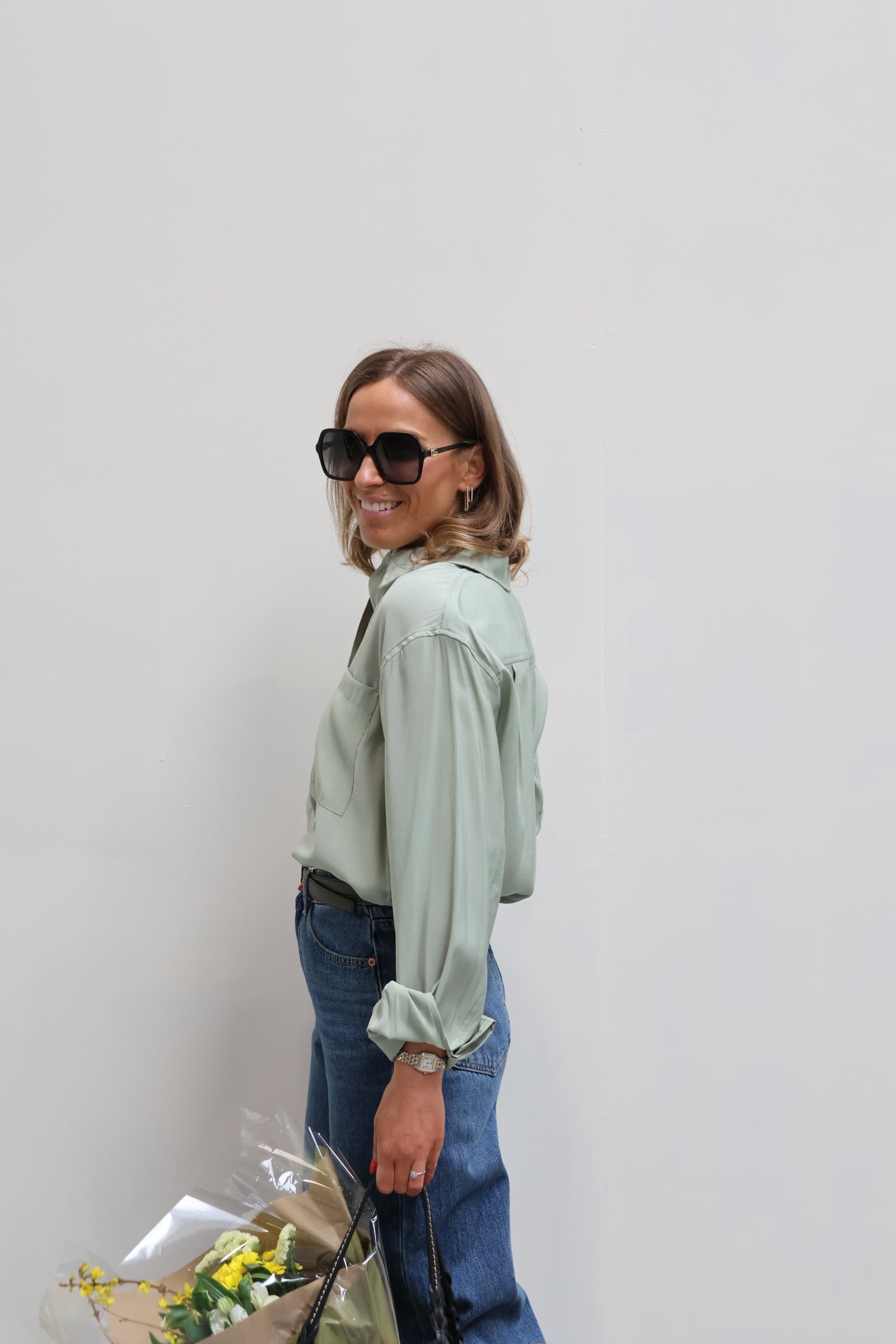 Veronica blouse pistache