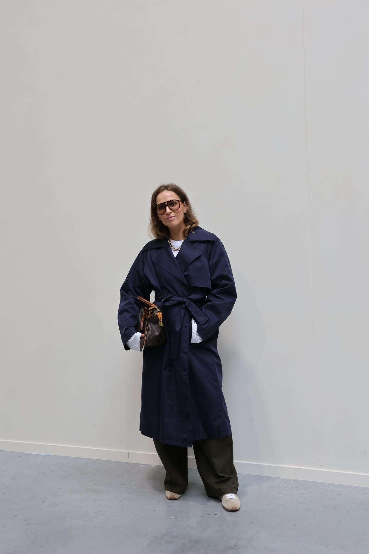 Faye trenchcoat marine