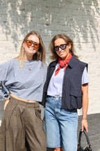 Ivy mouwloos vestje marine