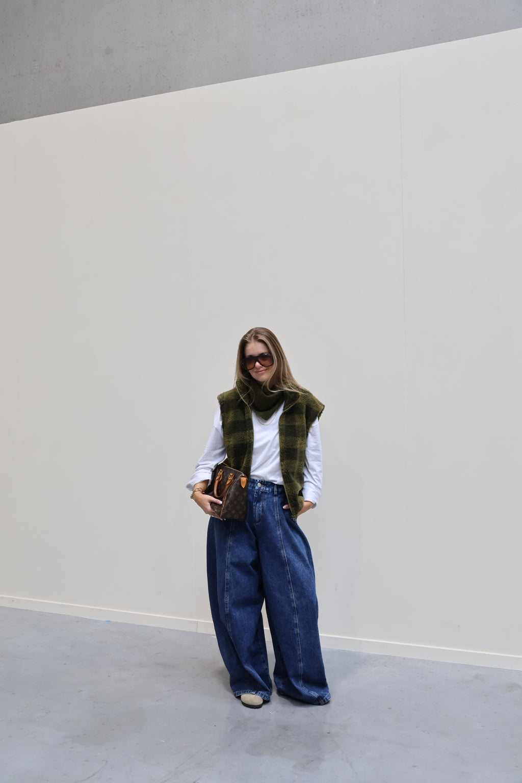 Annabel oversized longsleeve wit
