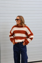 Maud cargo broek met rekkerband inktblauw