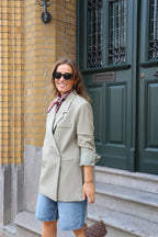 Bea oversized blazer zachtgroen