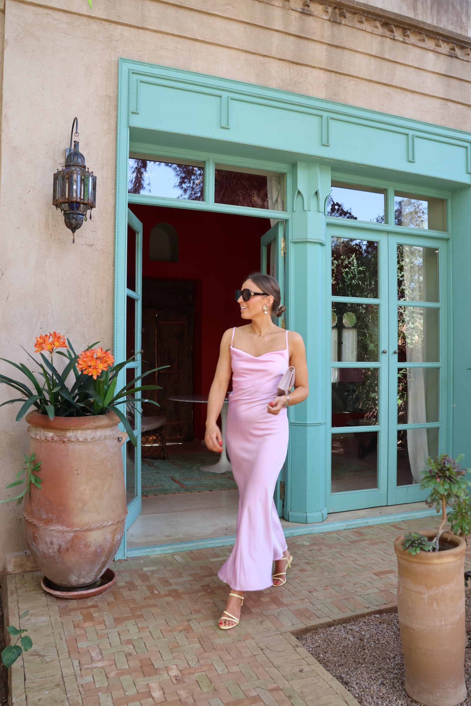 Victoria jurk roze