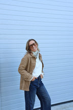 Boxy longsleeve crème