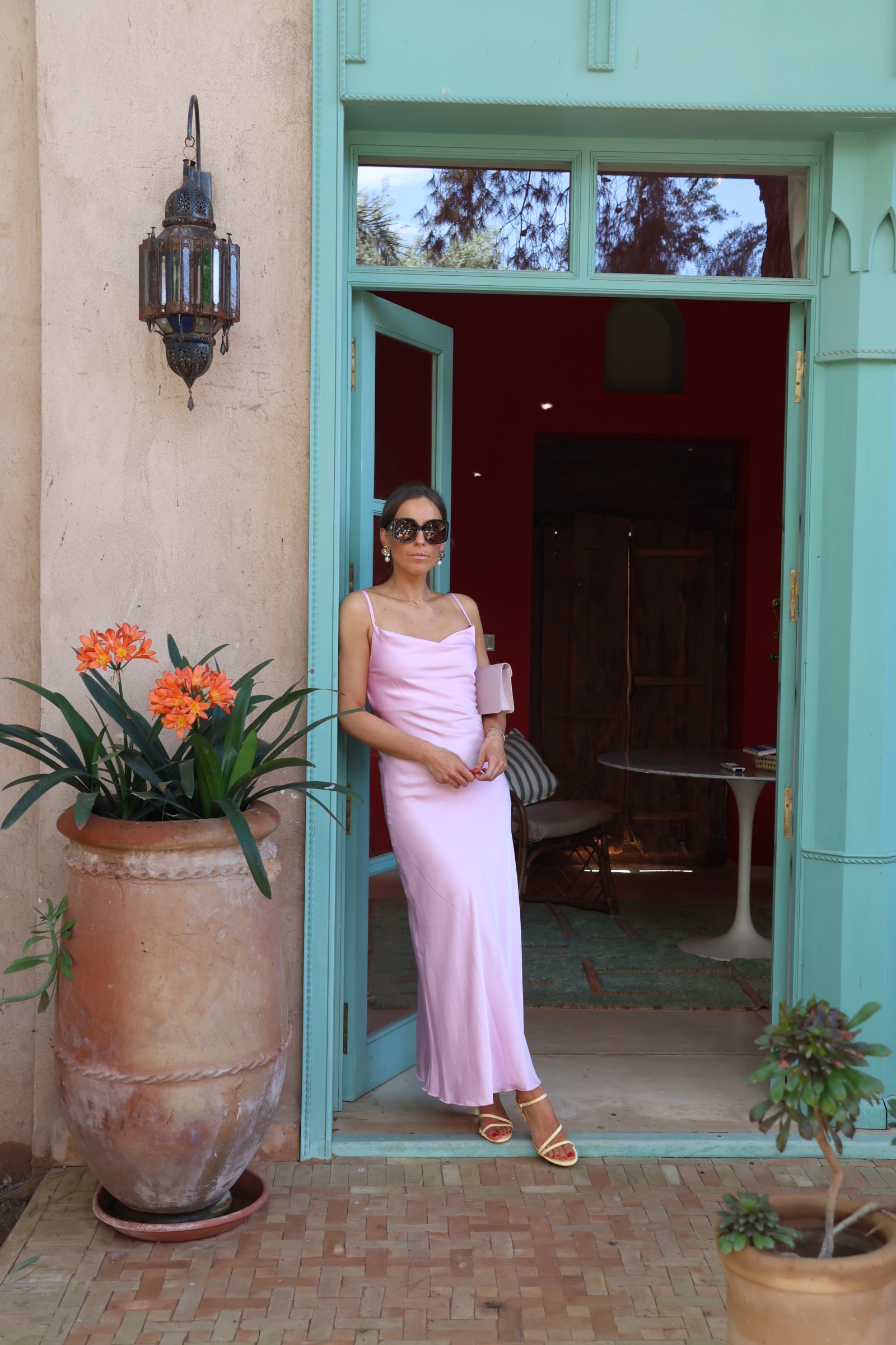 Victoria jurk roze