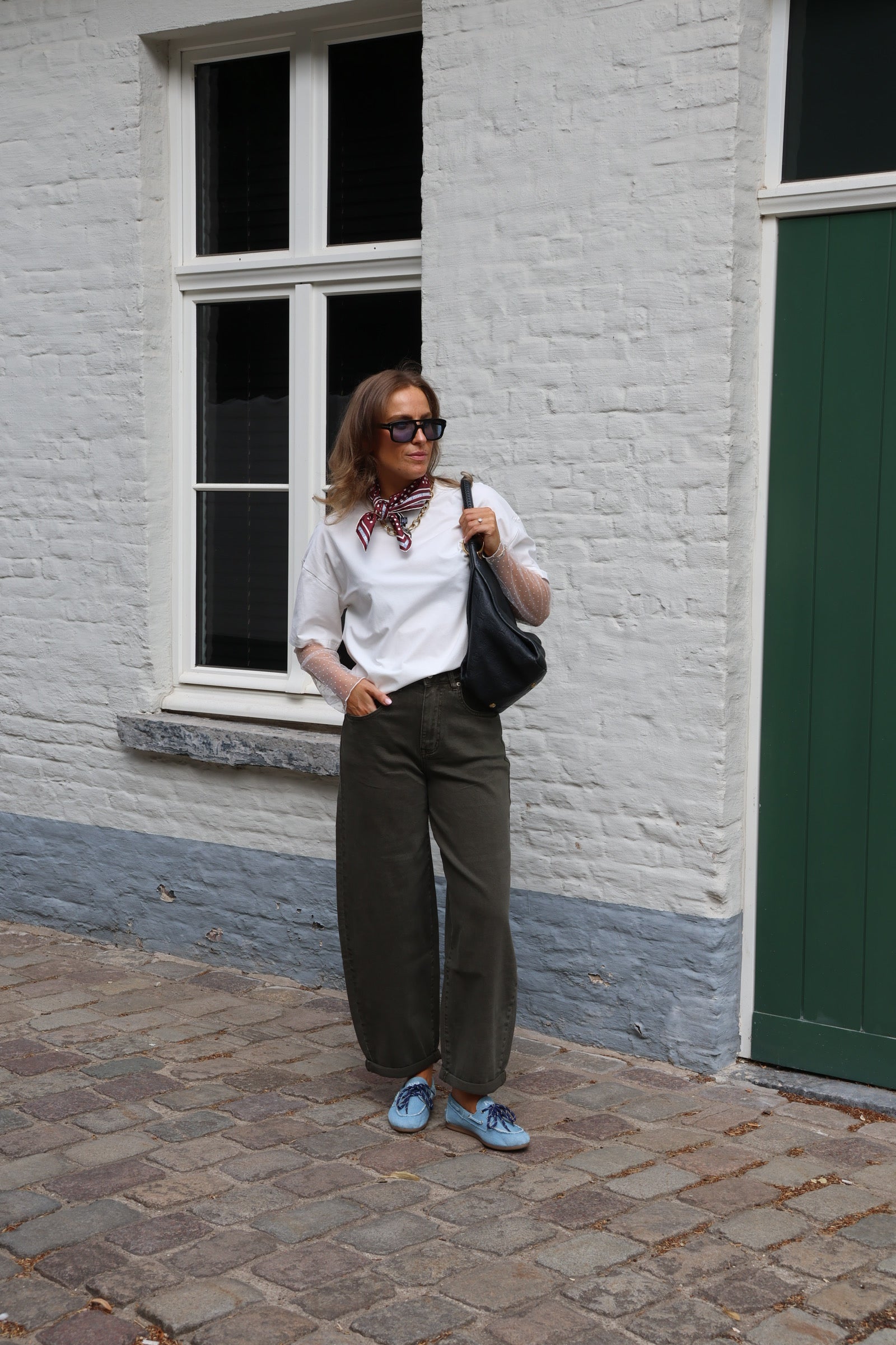 PRE-ORDER Ophélie balloon jeans kaki