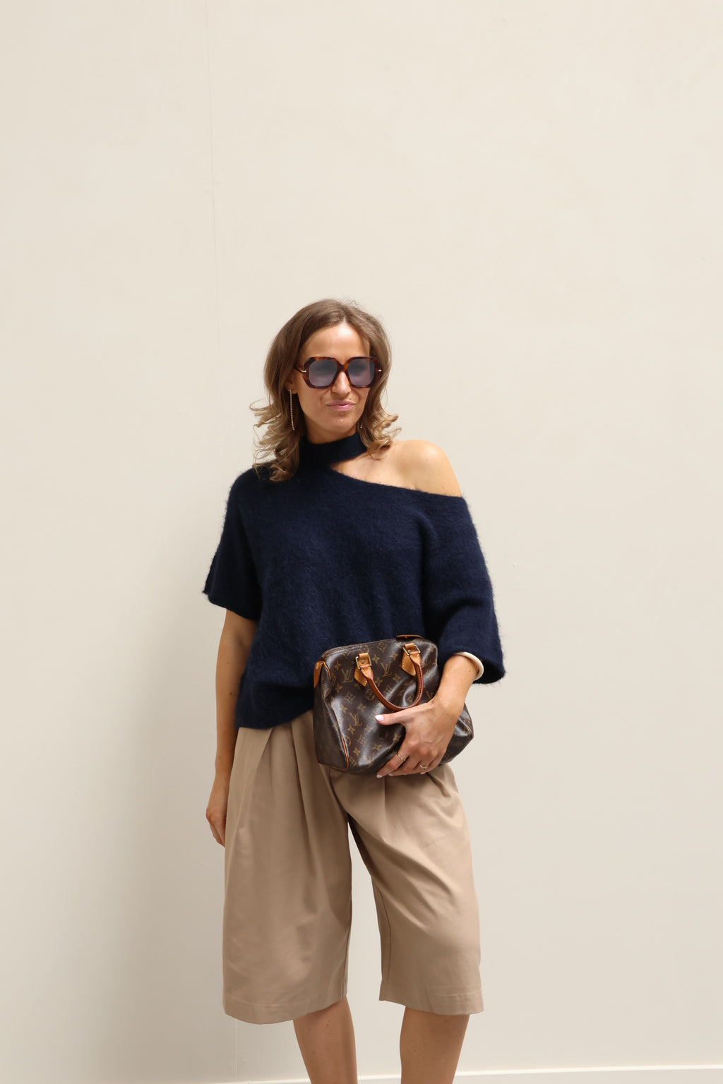 Eliza bermuda beige
