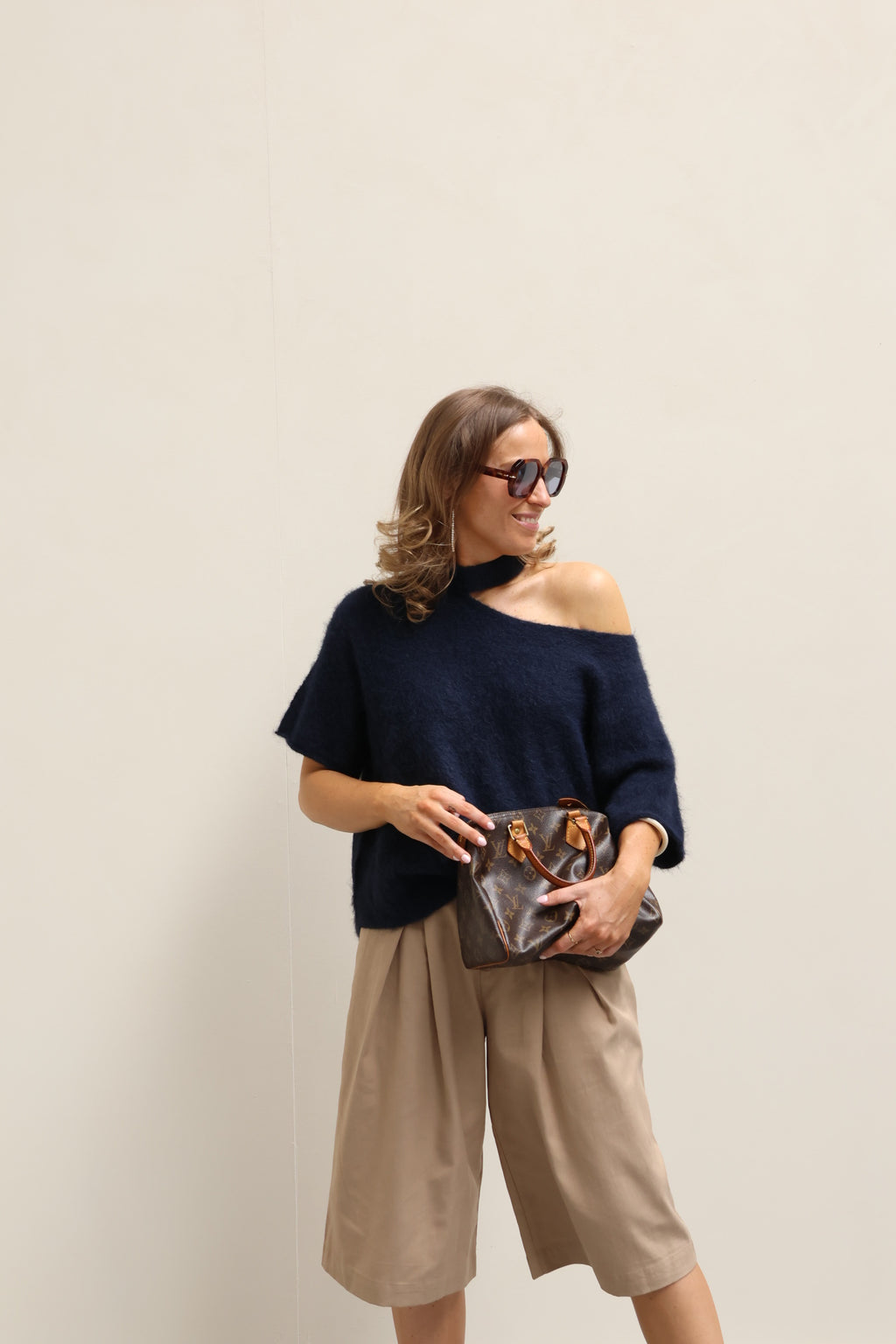 Eliza bermuda beige