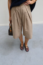 Eliza bermuda beige