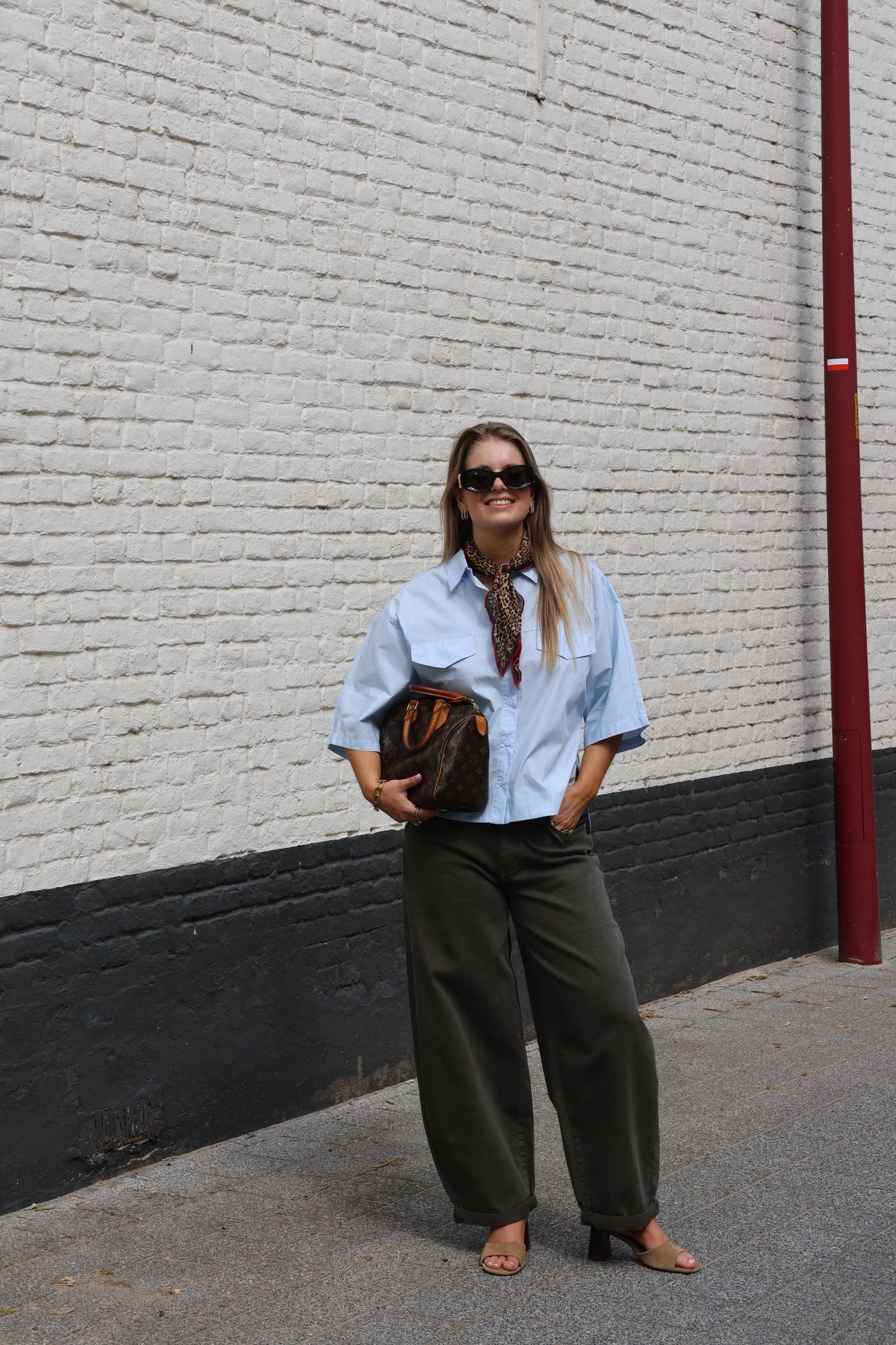 PRE-ORDER Ophélie balloon jeans kaki