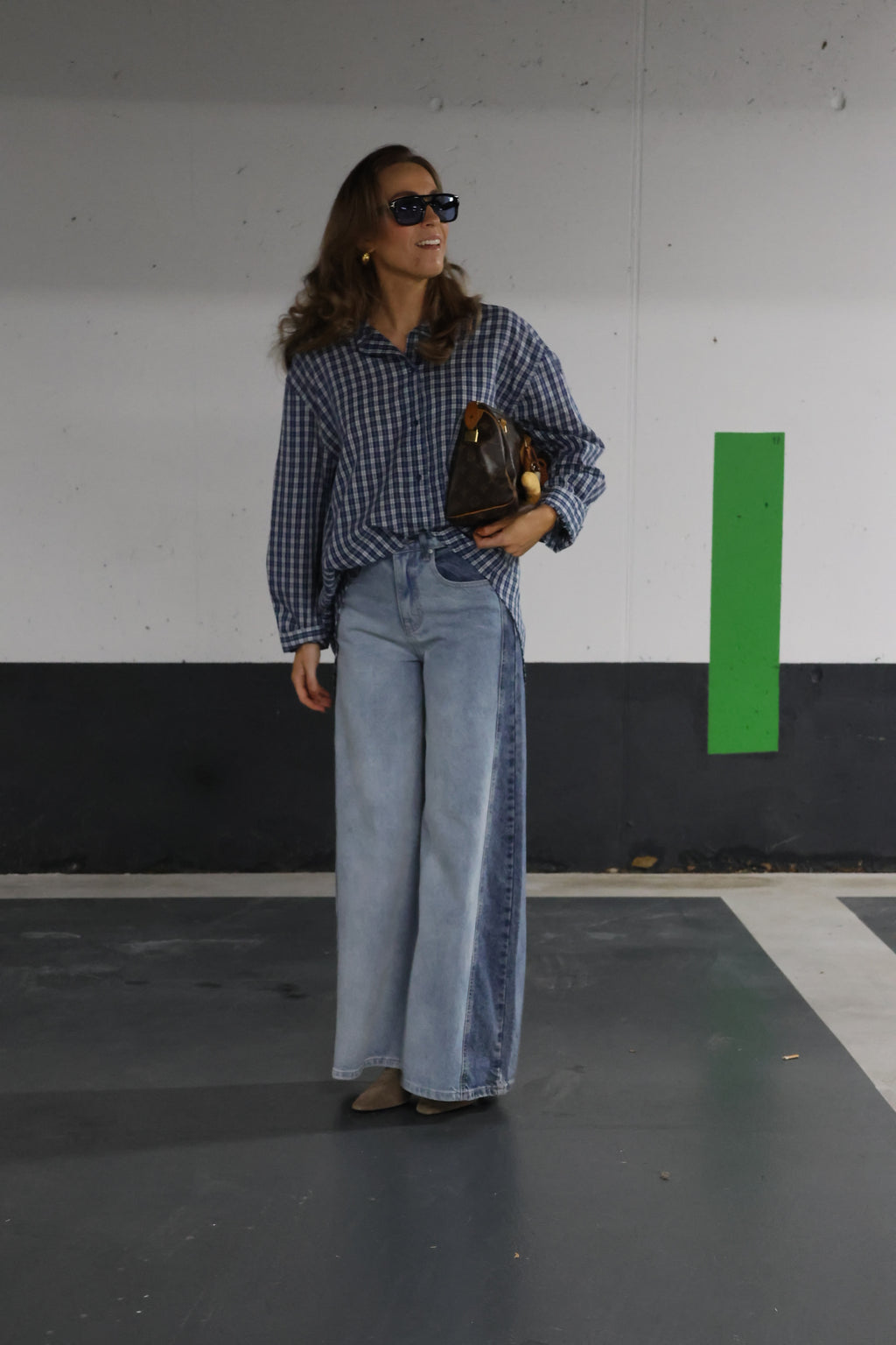Bo colorblock jeans