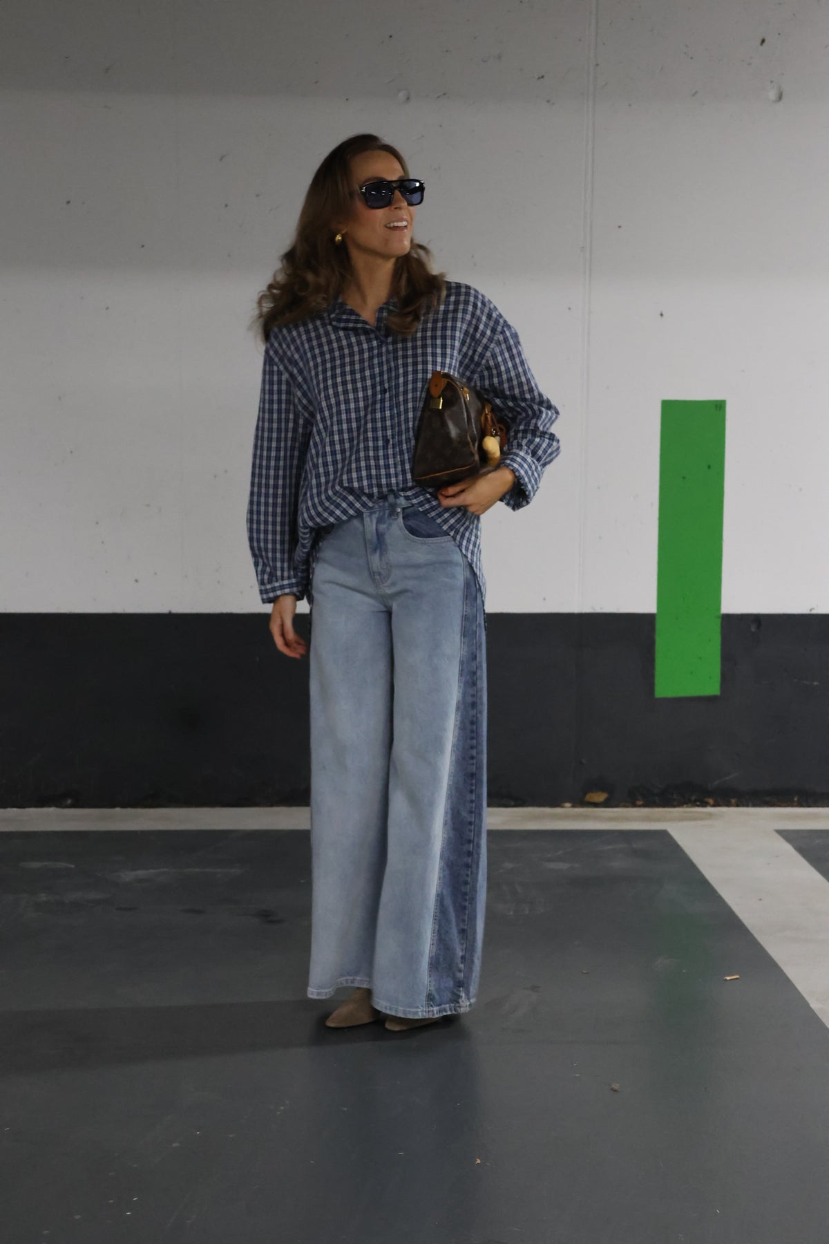 Bo colorblock jeans
