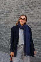 Tirza sjaal blauw