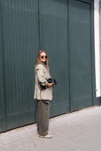 Bea oversized blazer zachtgroen