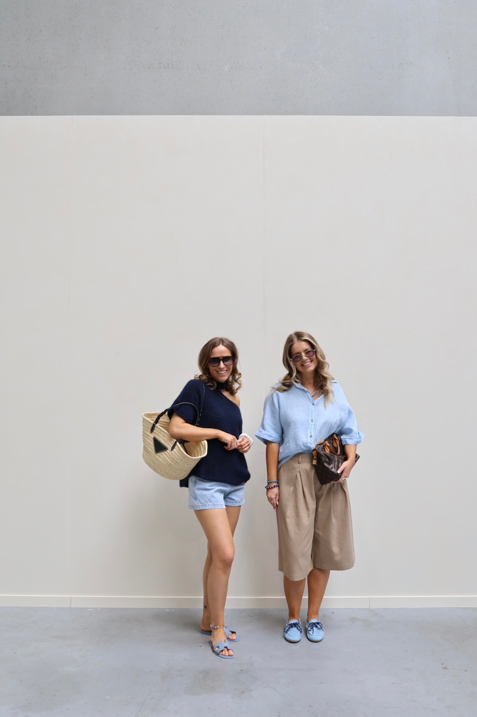 Lotte short light denim