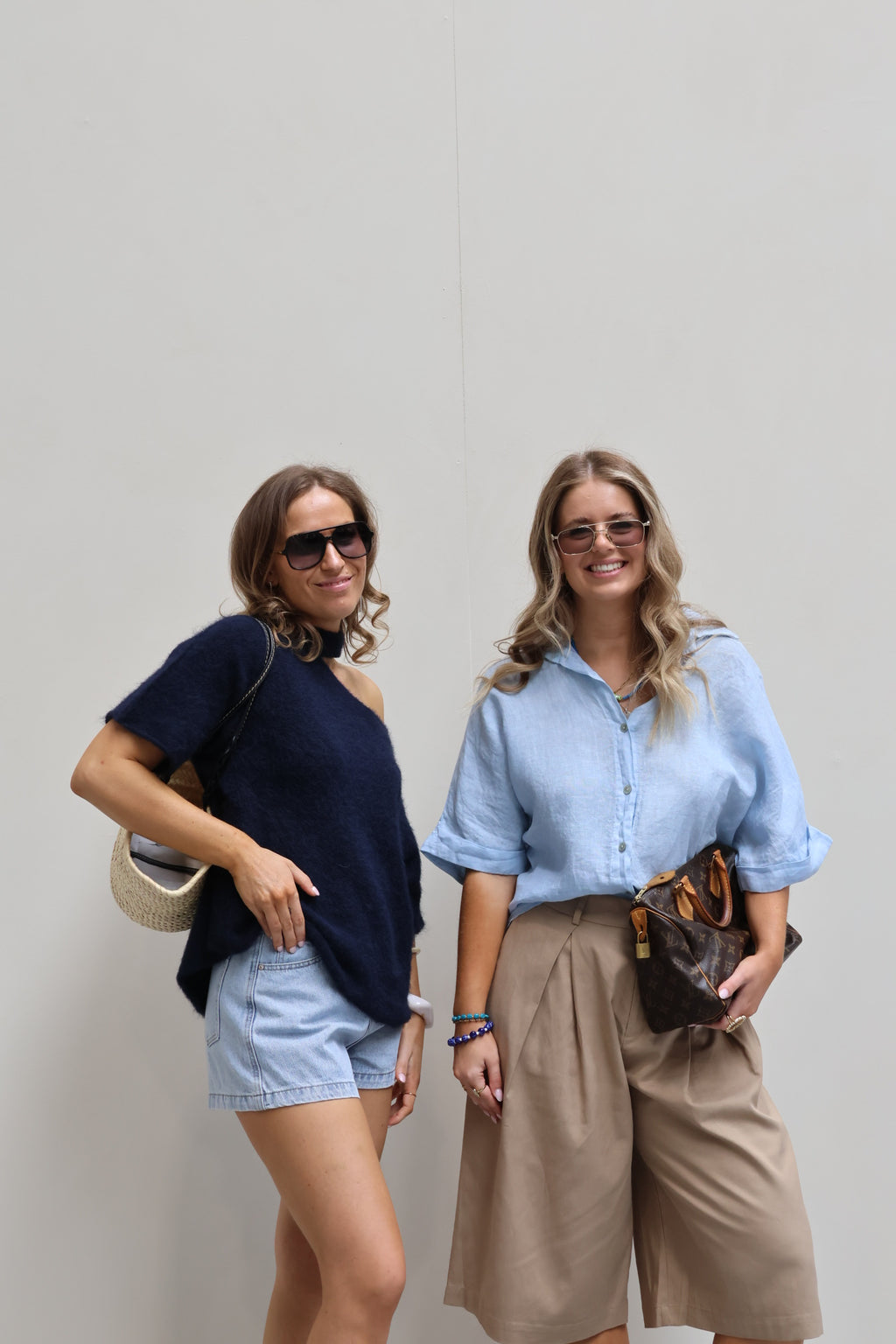 Eliza bermuda beige