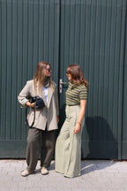 Bea oversized blazer zachtgroen