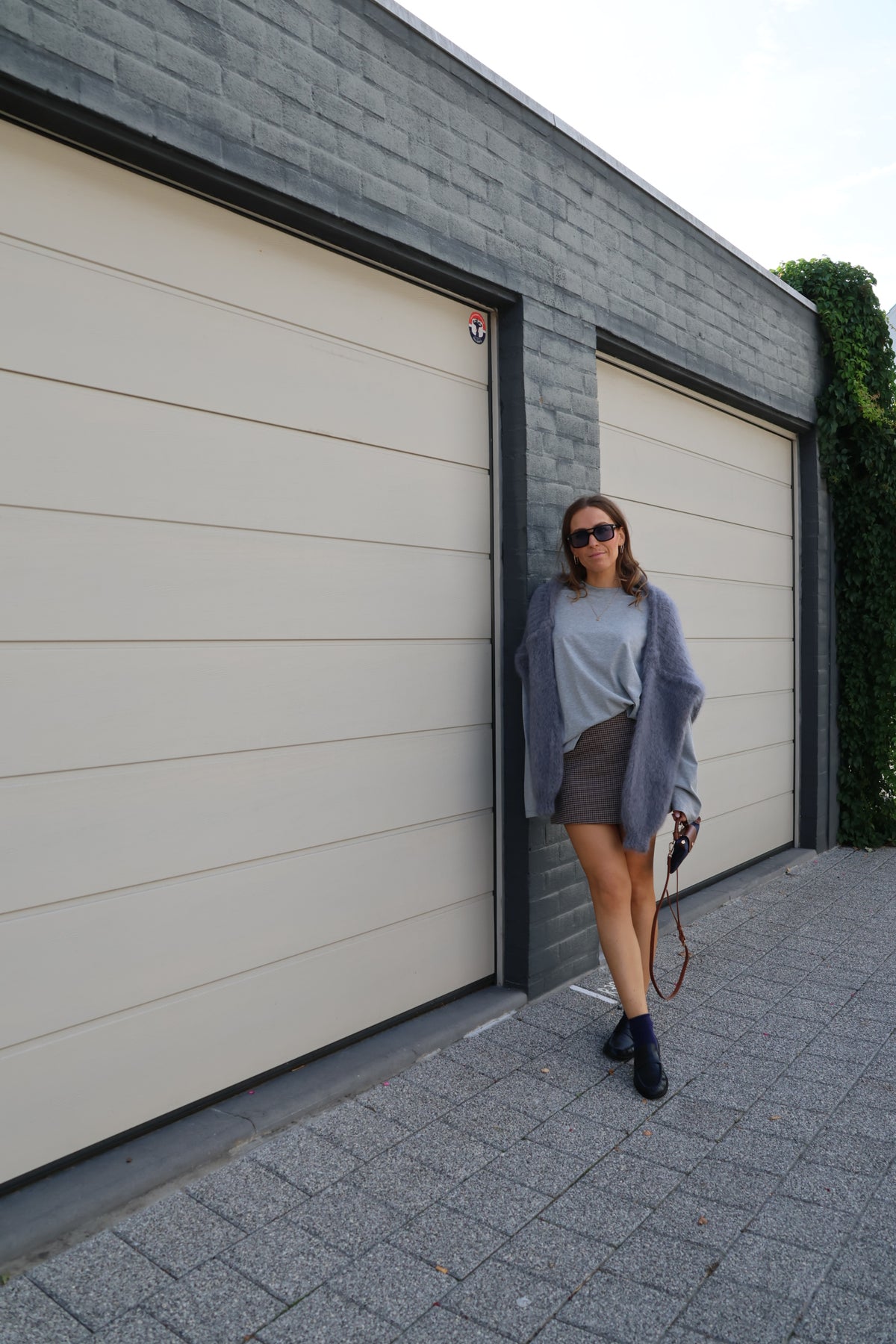 Annabel oversized longsleeve grijs