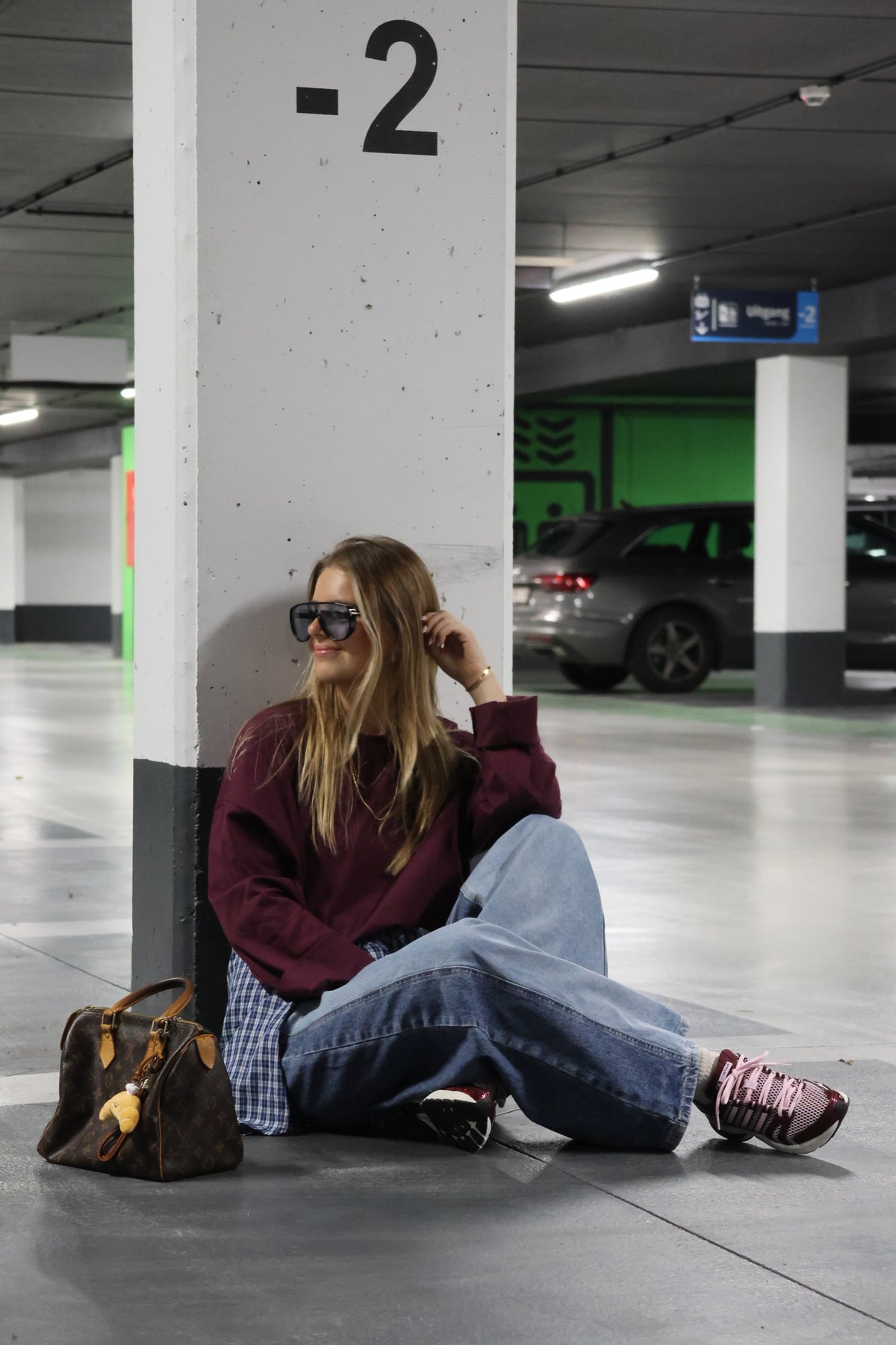 Bo colorblock jeans